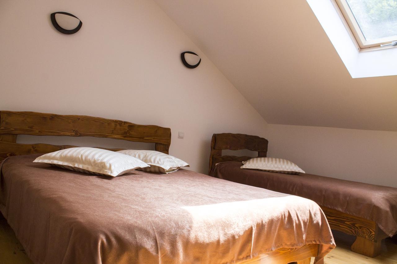 Cabana Barlogul Lupilor Villa Berevoesti Rum bild